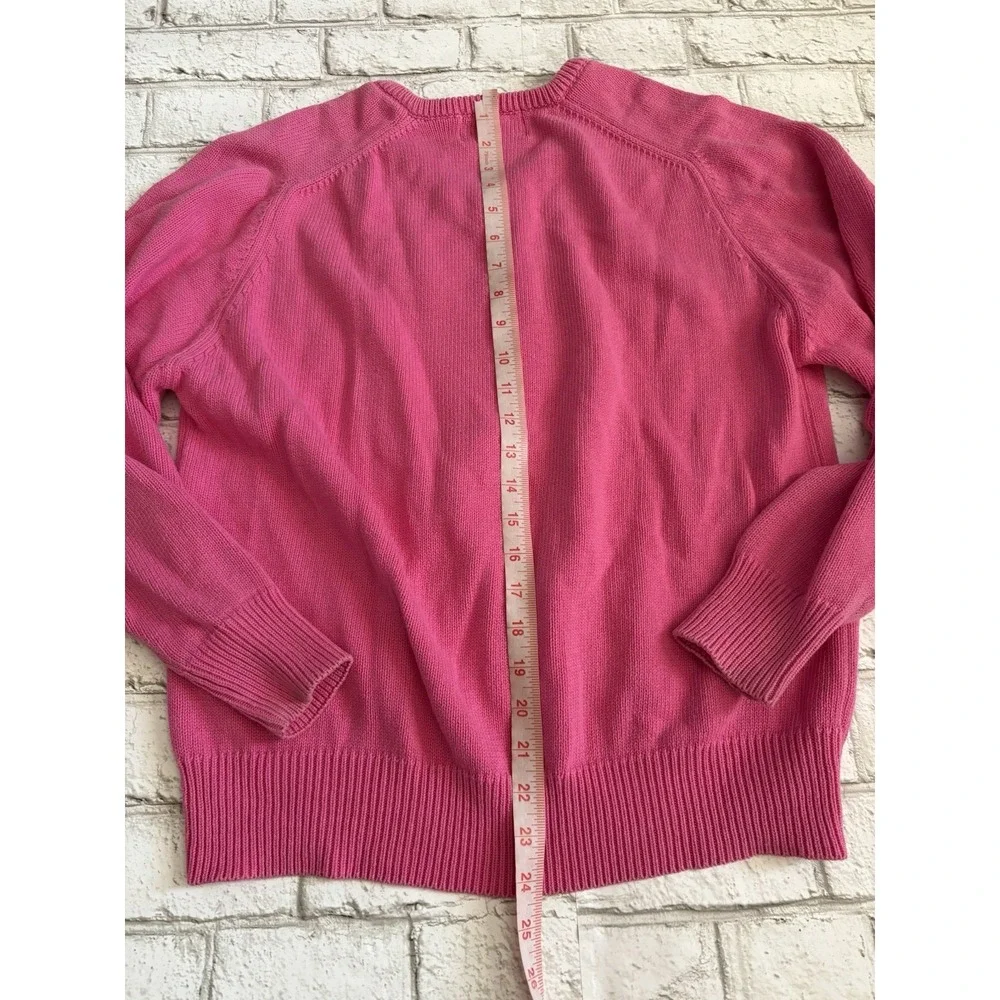 Vintage La Mode Embroidered ‎ Sweater Golf Pink Mickey Mouse golf  Size Large